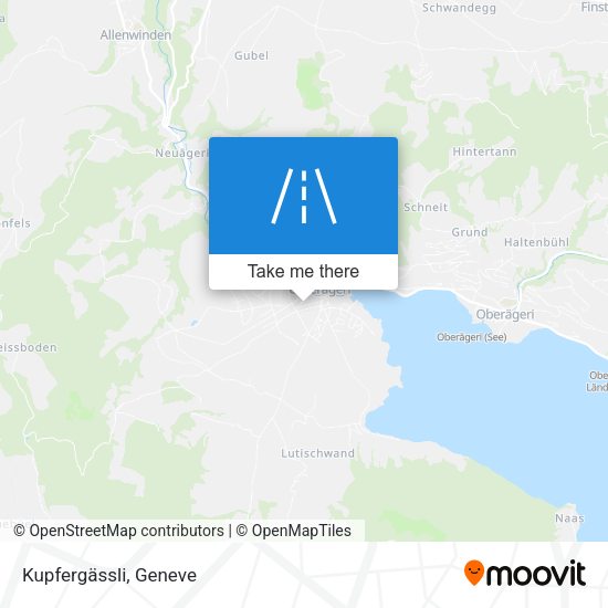 Kupfergässli map
