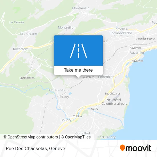 Rue Des Chasselas map