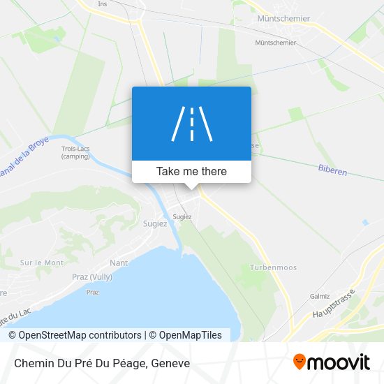 Chemin Du Pré Du Péage map