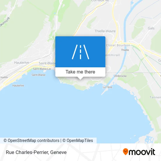 Rue Charles-Perrier map