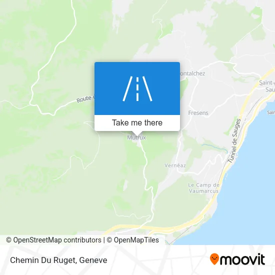 Chemin Du Ruget map