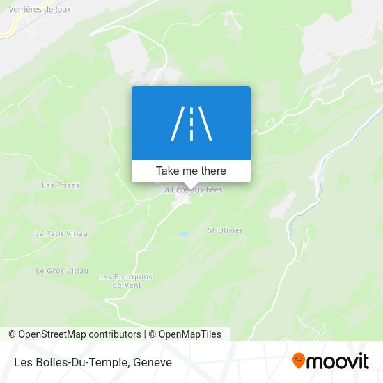 Les Bolles-Du-Temple map