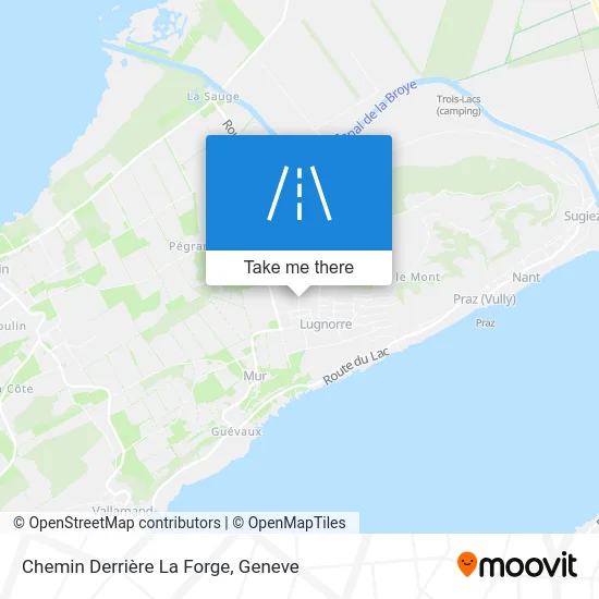 Chemin Derrière La Forge map