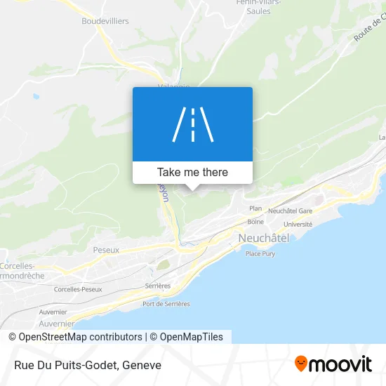 Rue Du Puits-Godet map