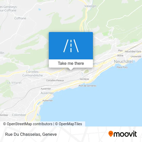 Rue Du Chasselas map