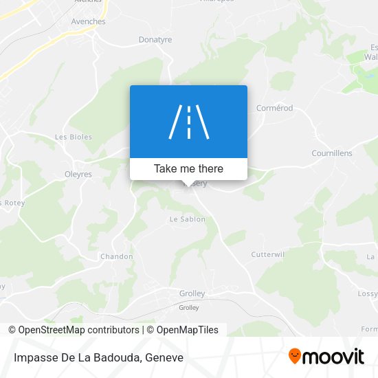 Impasse De La Badouda map