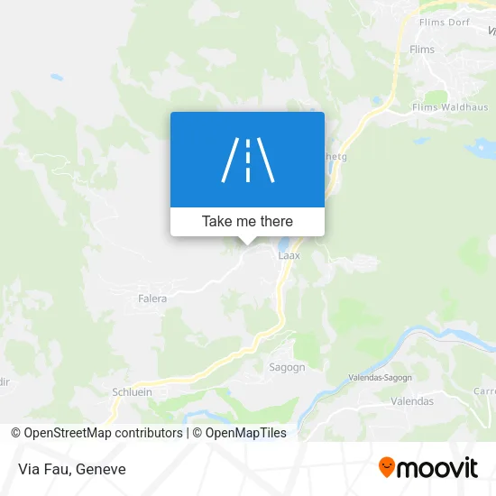 Via Fau map