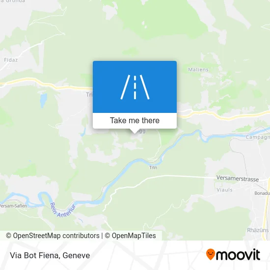 Via Bot Fiena map