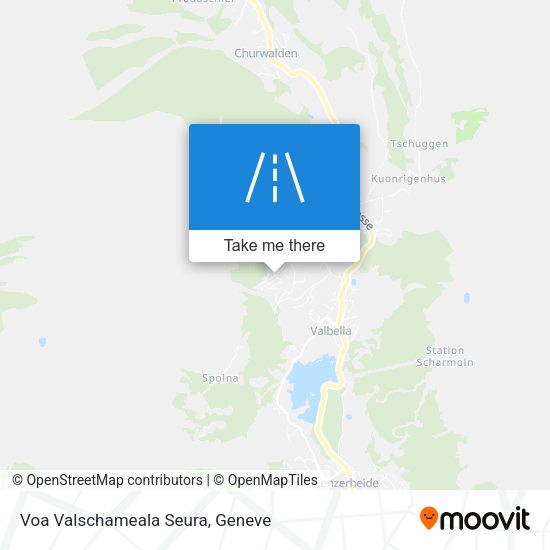 Voa Valschameala Seura map