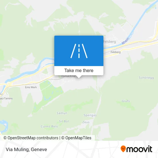 Via Muling map