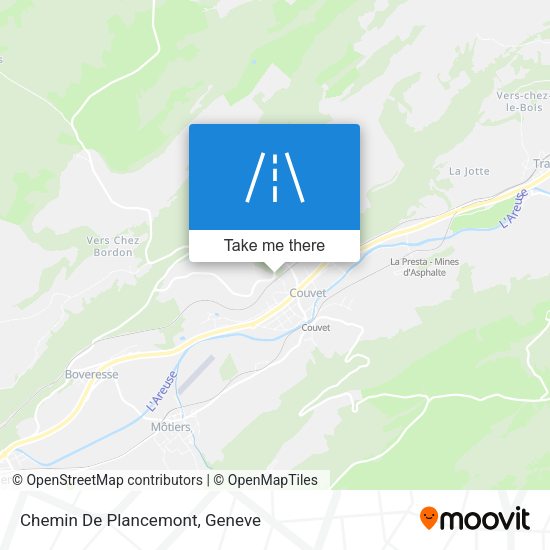 Chemin De Plancemont map