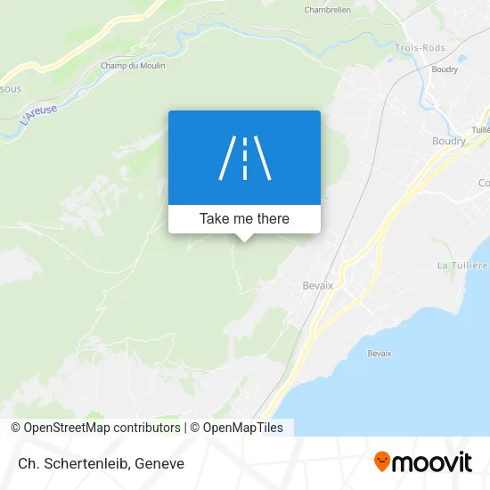 Ch. Schertenleib map