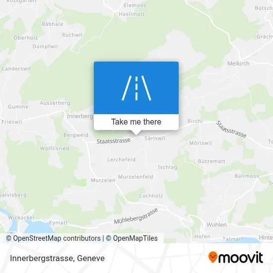 Innerbergstrasse map