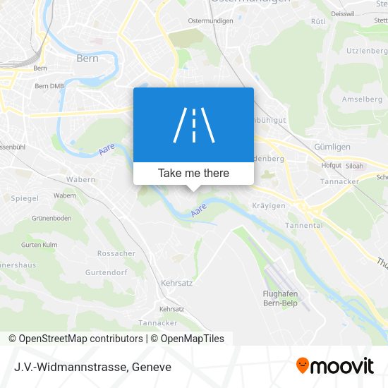 J.V.-Widmannstrasse map