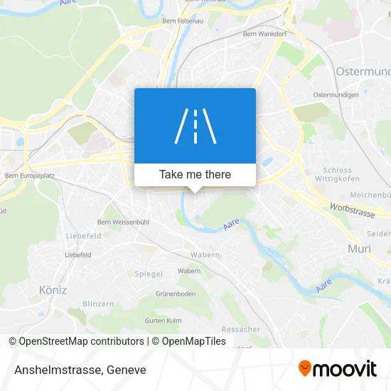 Anshelmstrasse map