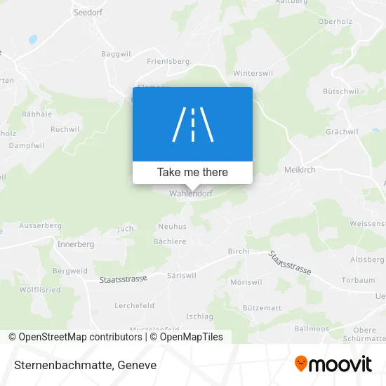 Sternenbachmatte map