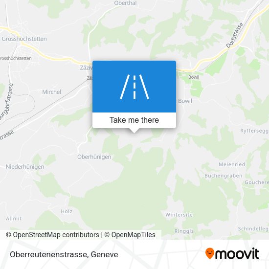 Oberreutenenstrasse map