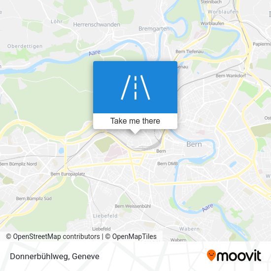 Donnerbühlweg map
