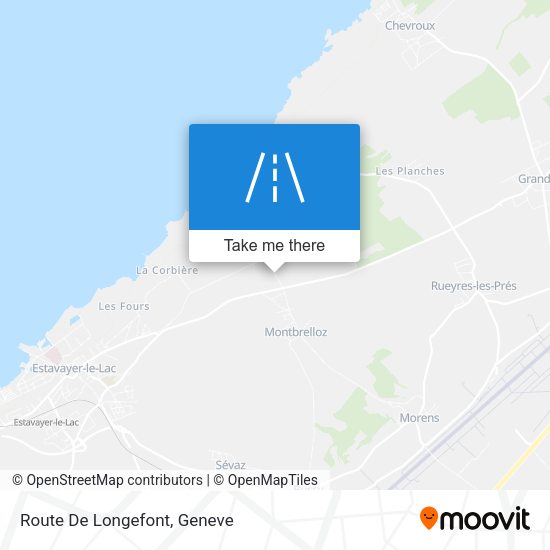 Route De Longefont map