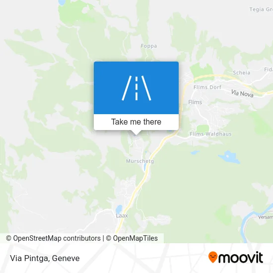 Via Pintga map