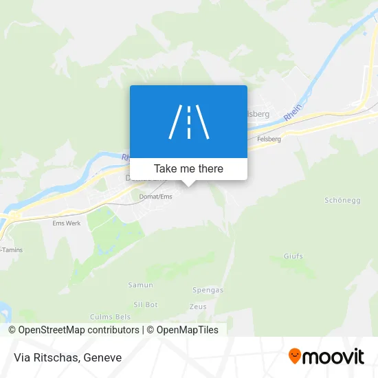 Via Ritschas map