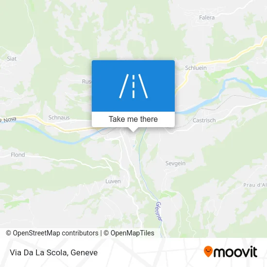 Via Da La Scola map