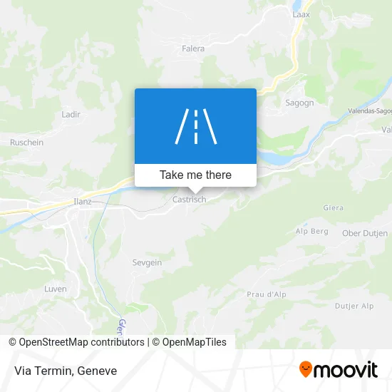 Via Termin map