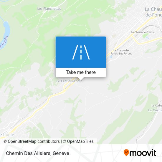 Chemin Des Alisiers map