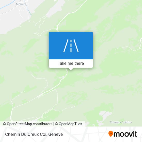 Chemin Du Creux Coi map