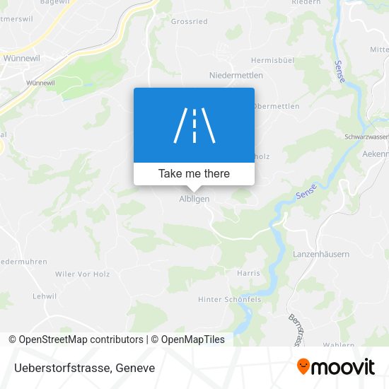 Ueberstorfstrasse map