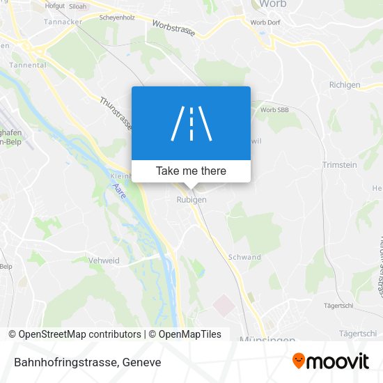 Bahnhofringstrasse map