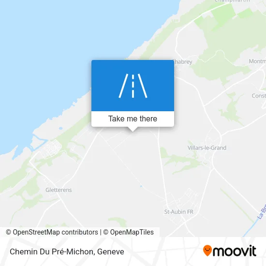 Chemin Du Pré-Michon map