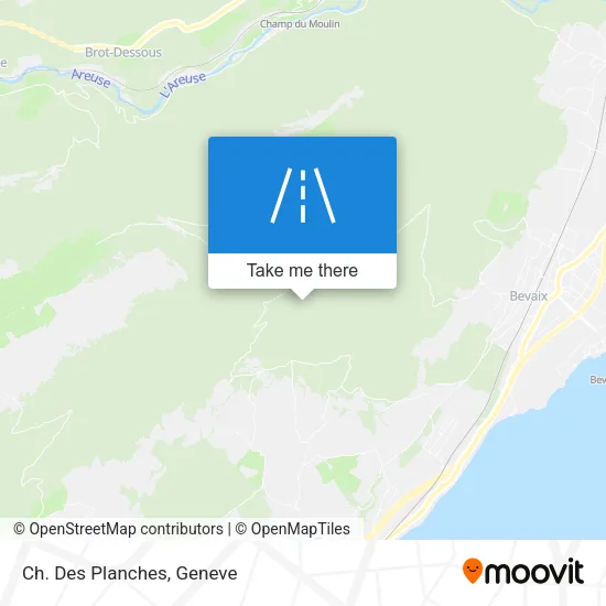 Ch. Des Planches map