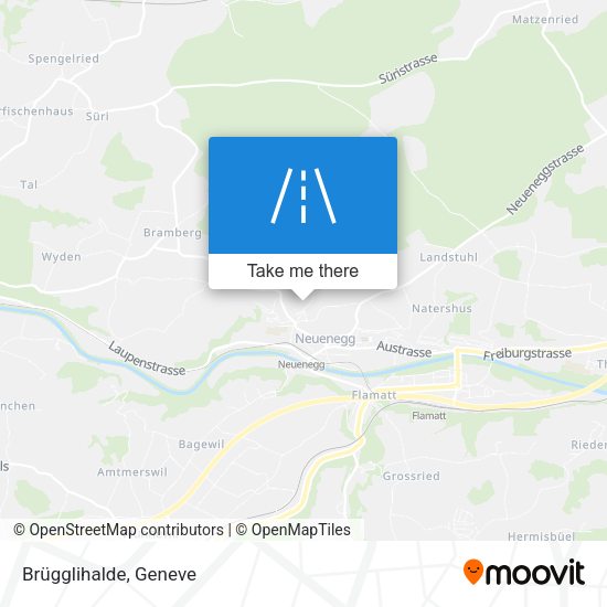 Brügglihalde map
