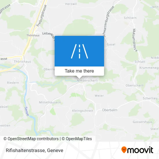 Rifishaltenstrasse map