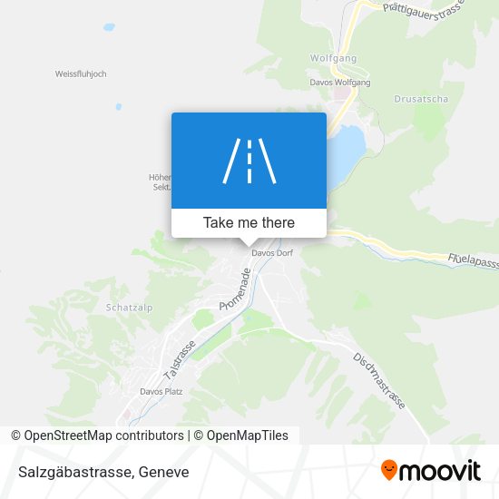 Salzgäbastrasse map