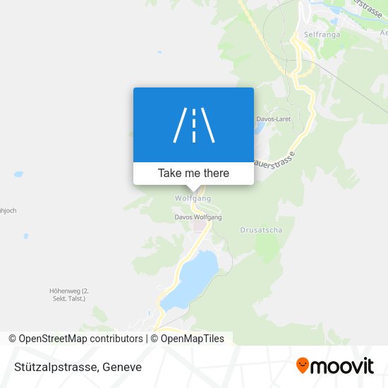 Stützalpstrasse map