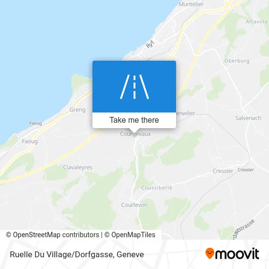 Ruelle Du Village/Dorfgasse map