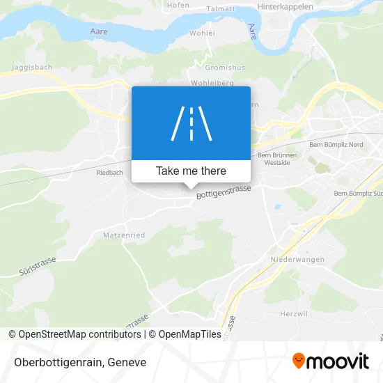 Oberbottigenrain map