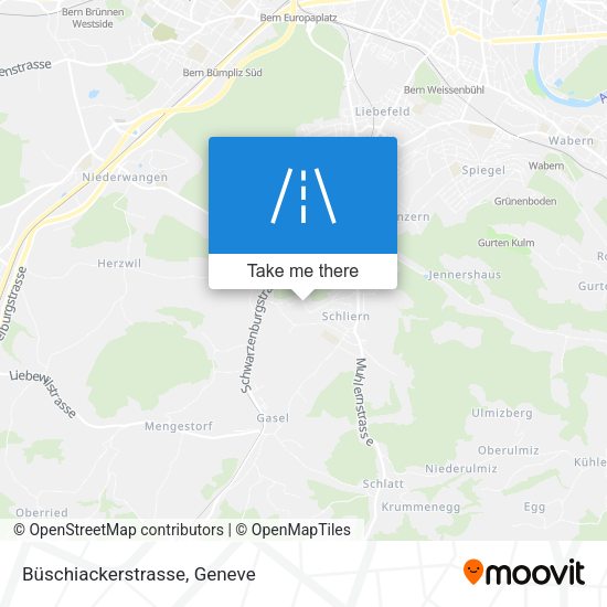 Büschiackerstrasse map
