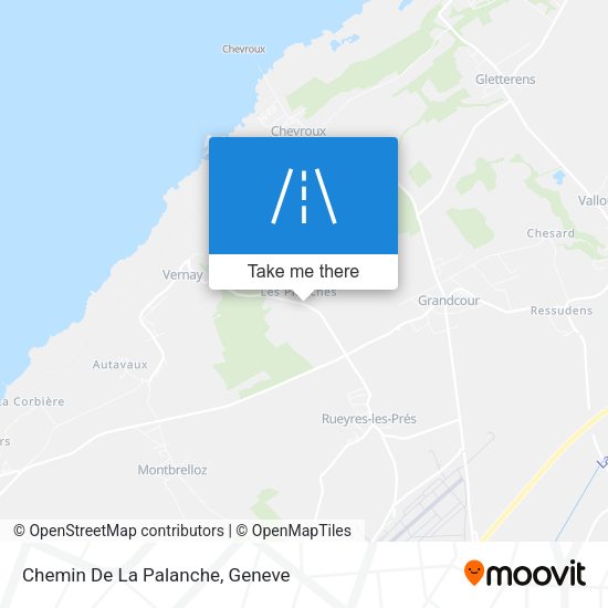 Chemin De La Palanche map