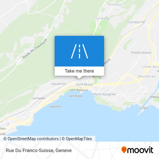 Rue Du Franco-Suisse map