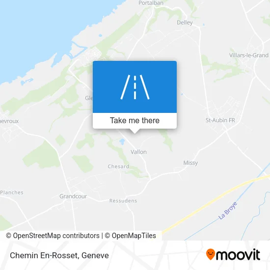 Chemin En-Rosset map