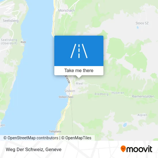 Weg Der Schweiz map