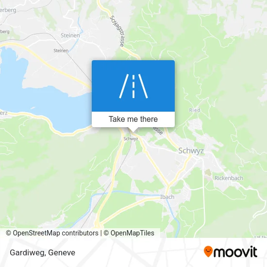 Gardiweg map