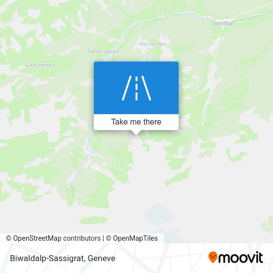 Biwaldalp-Sassigrat map