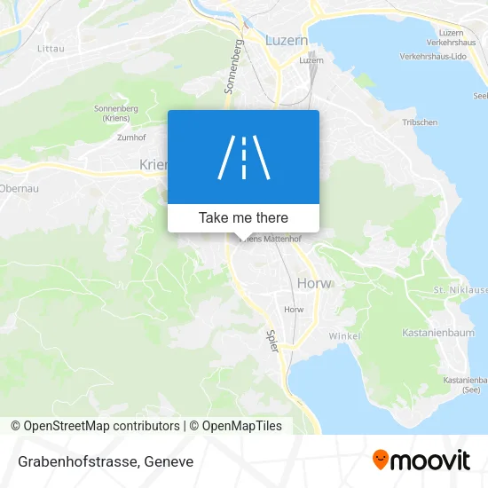 Grabenhofstrasse map