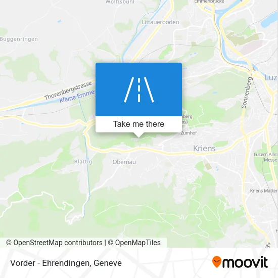 Vorder - Ehrendingen map