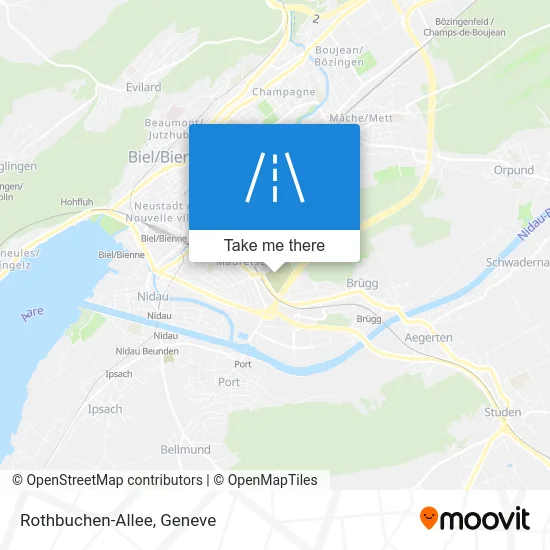 Rothbuchen-Allee map