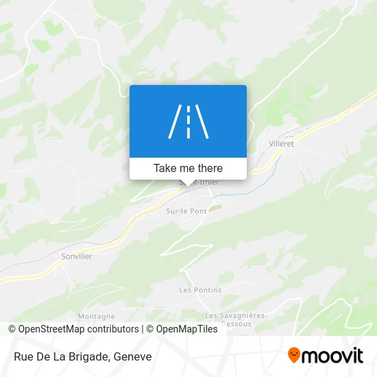 Rue De La Brigade map